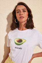 Load image into Gallery viewer, Avocado Printed Semi-Fitted T-Shirt - AG Warehouse
