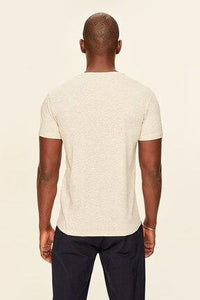 Stone Cotton V Neck T-Shirt - AG Warehouse