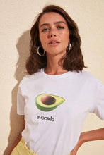 Load image into Gallery viewer, Avocado Printed Semi-Fitted T-Shirt - AG Warehouse
