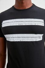 Load image into Gallery viewer, Double Stripe Printed T-Shirt - AG Warehouse
