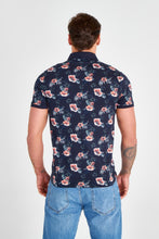 Load image into Gallery viewer, Floral Print Polo T-shirt - AG Warehouse
