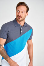 Load image into Gallery viewer, Panelled Polo T-shirt - AG Warehouse
