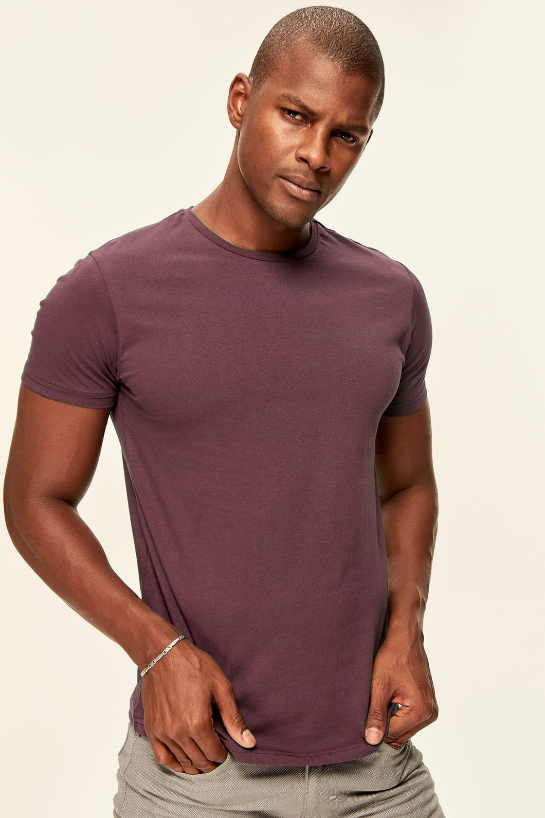 Plain Cotton Short Sleeve T-Shirt - AG Warehouse