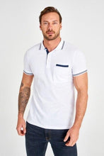 Load image into Gallery viewer, White Polo T-shirt - AG Warehouse
