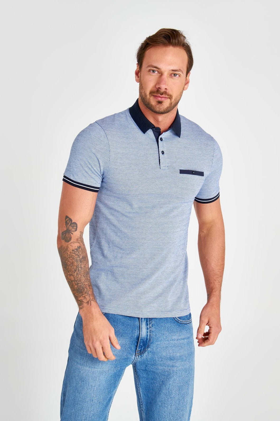 Plain Short Sleeve Polo T-shirt - AG Warehouse